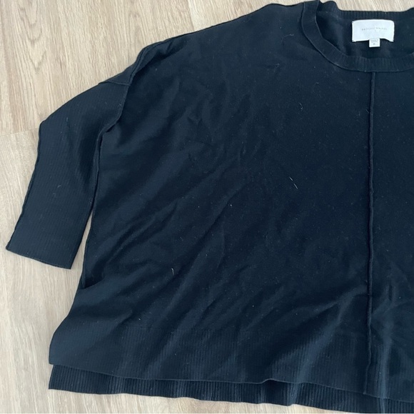 ** Brochure walker Black cashmere wool knit sweater boxy fit S - Picture 11 of 12